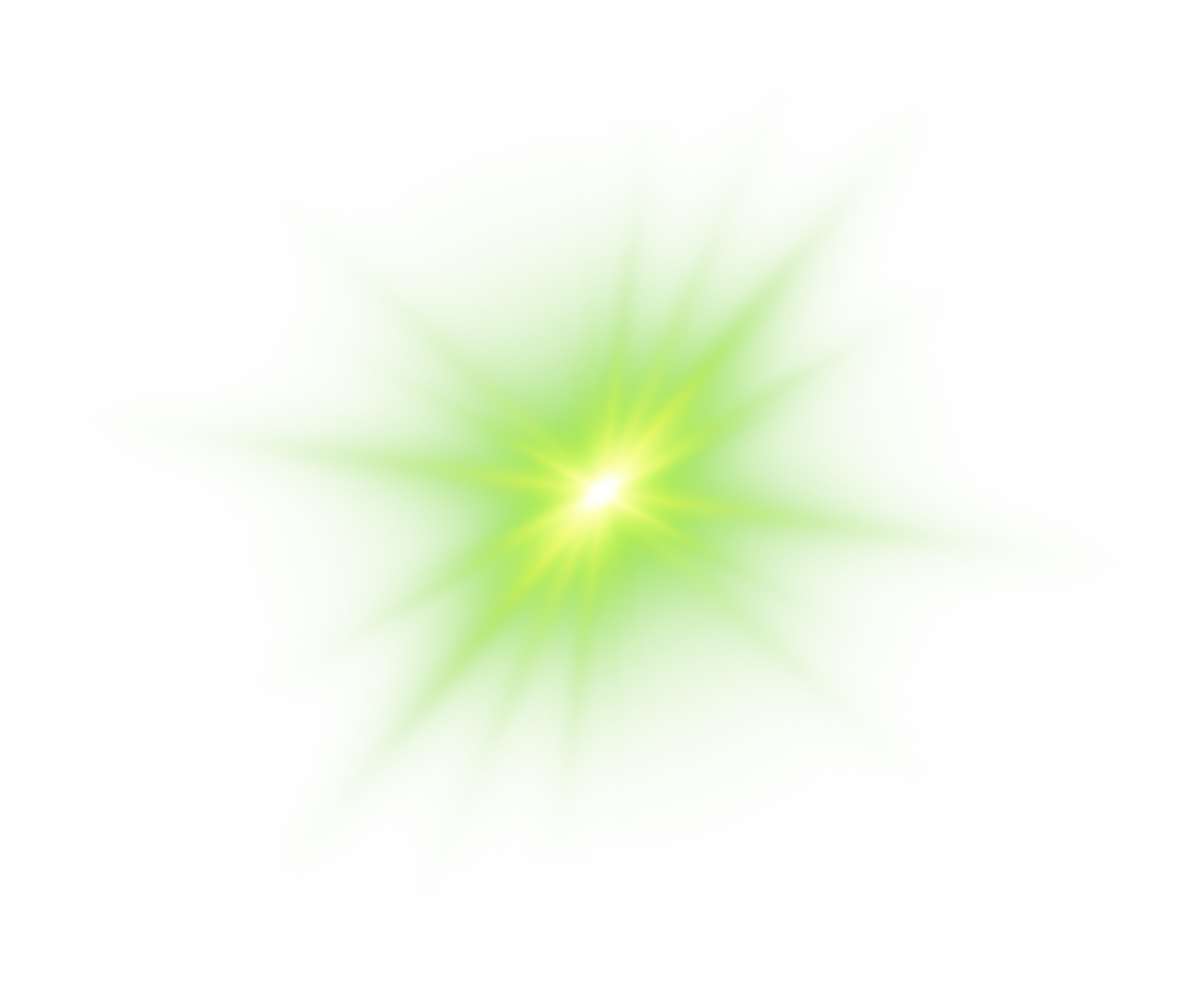 Green Lens Flare